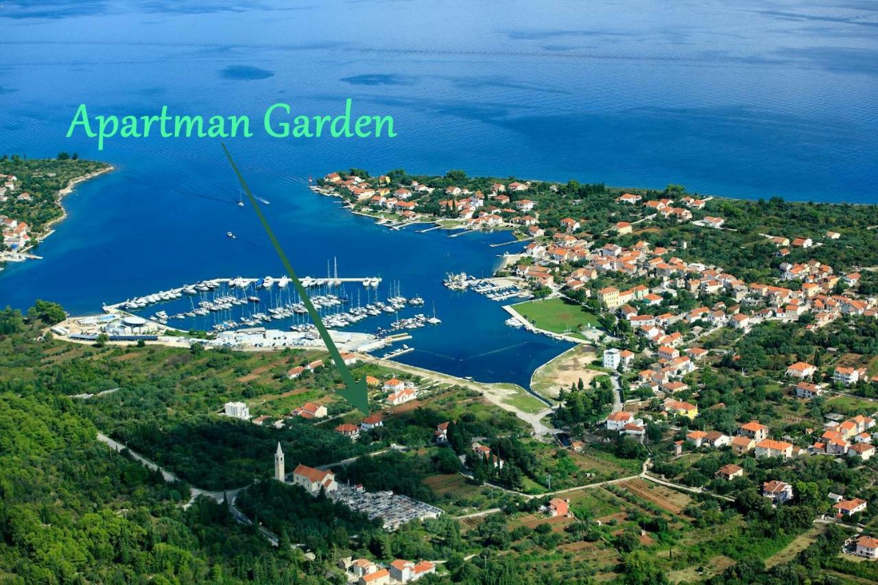 Apartmán Garden Sutomiscica Exteriér fotografie
